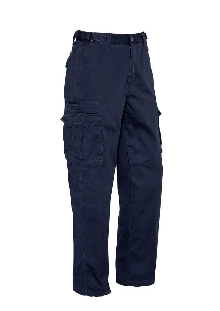SYZMIK Men’s Basic Cargo Pants (Stout) ZP501S Work Wear Syzmik Navy 87S
